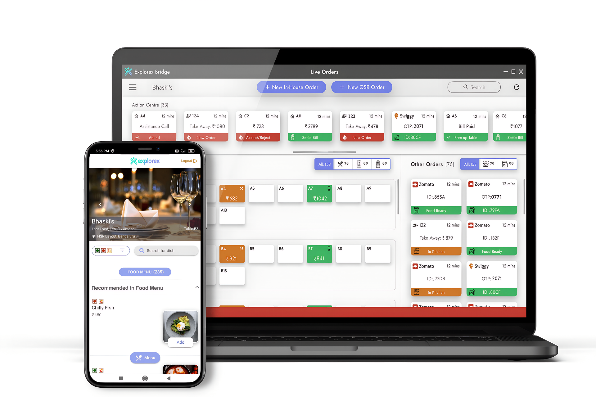 Bridge OS - Multi-Channel Integrated POS | Explorex